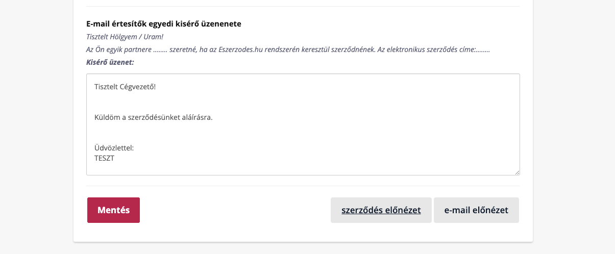 Sözleşme görünümünü özelleştirin
