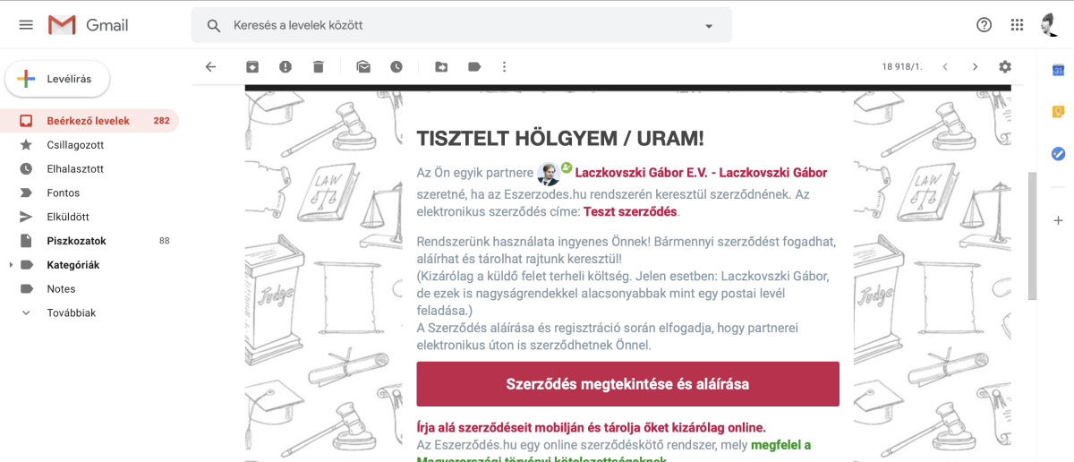 İlk adım olarak eSözleşme imzalayın